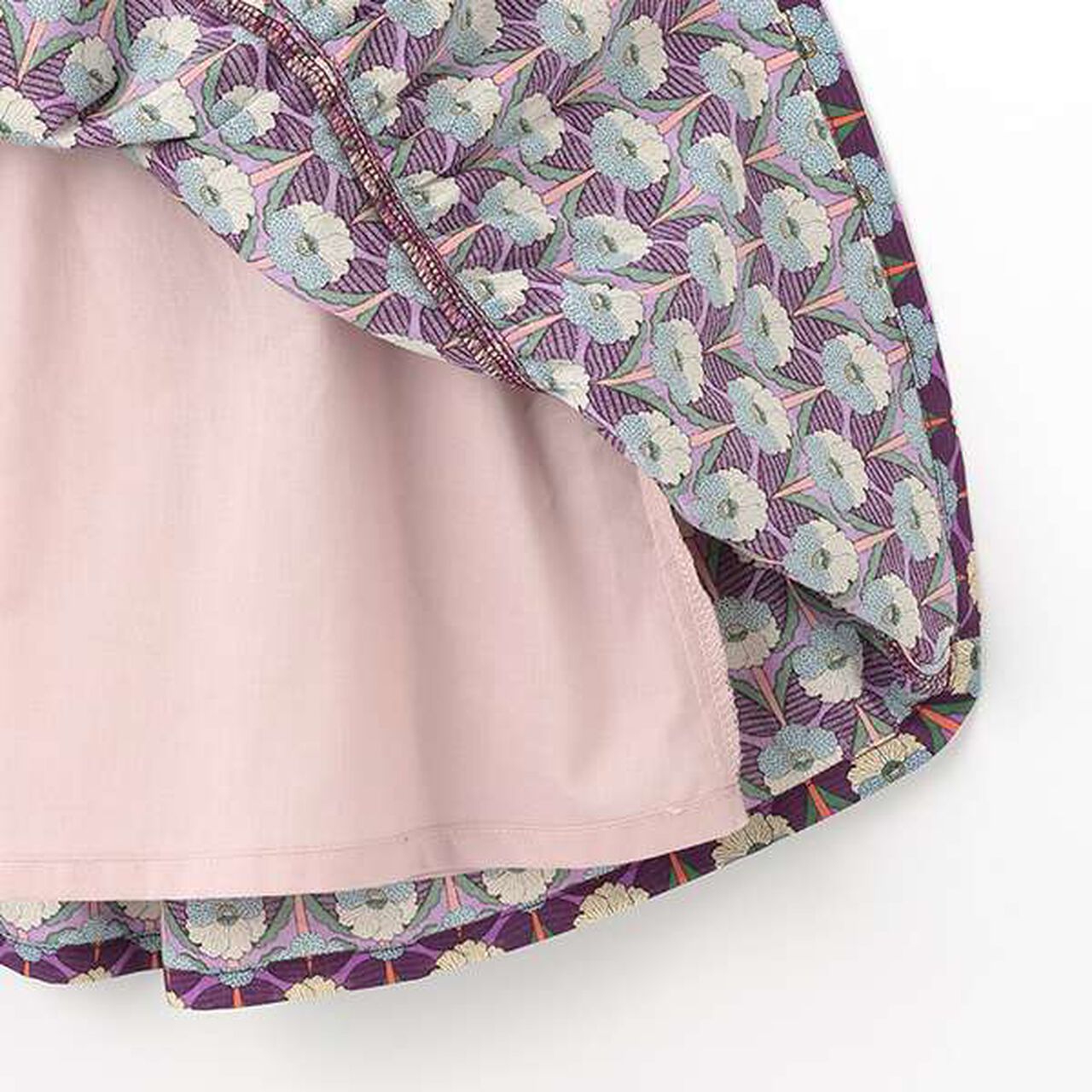 Chevron Jumper Skirt,Blue, large image number 5