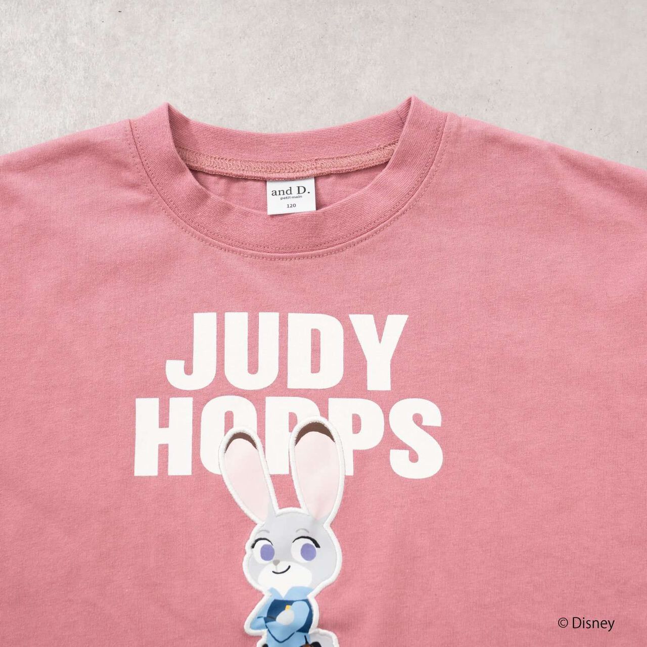 [Zootopia] Patch Embroidered Big Half T-Shirt,Green, large image number 10