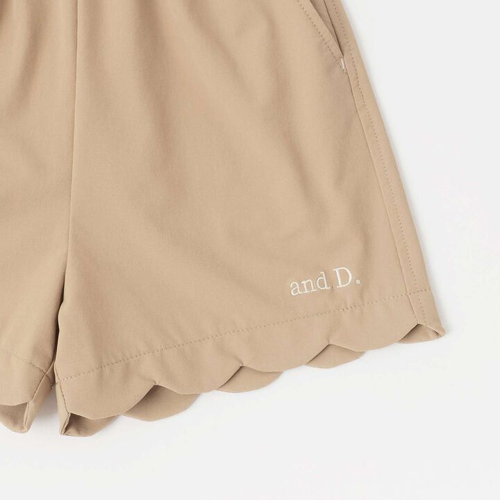 [Land and Water Use] Scallop Trim Shorts,Beige, medium image number 12