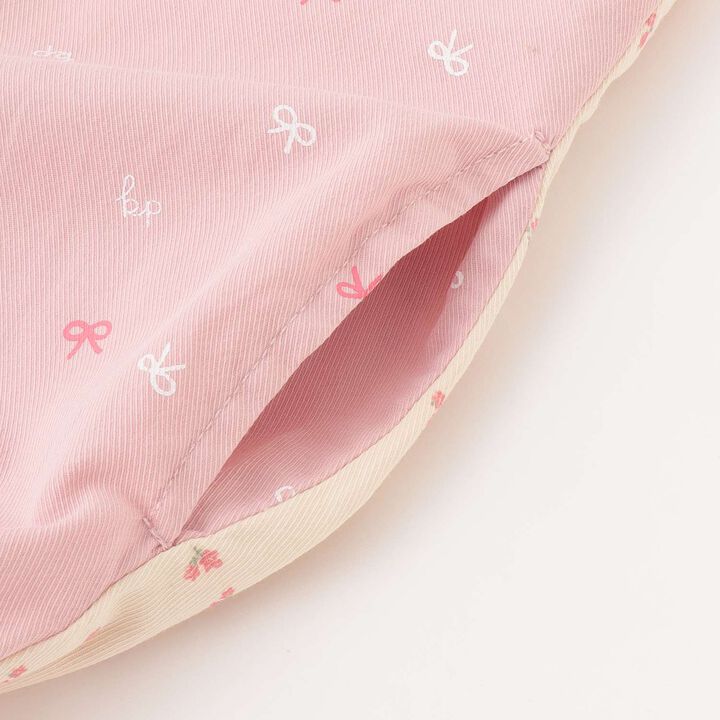 Denim All-Over Print Jumper Skirt,Pink, medium image number 5