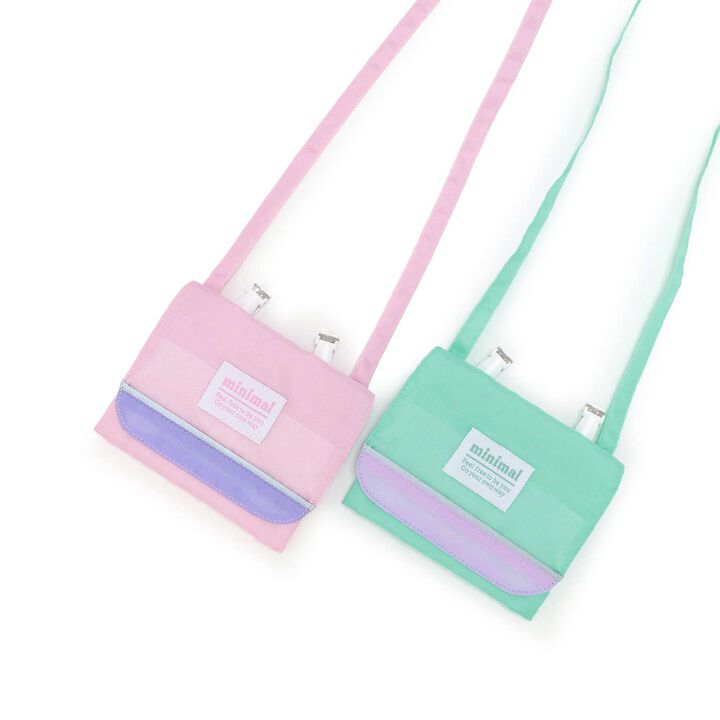 [DailyME/Water-Repellent] Travel Small Shoulder Bag with Pocket,Pink, medium image number 11