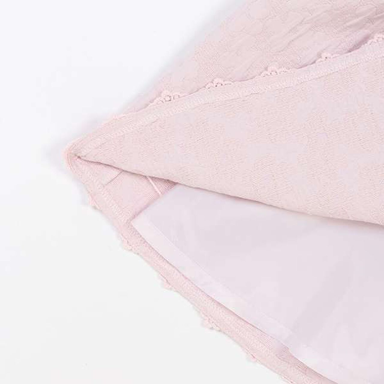 Floral Jacquard One-Piece Dress,Light pink, large image number 7