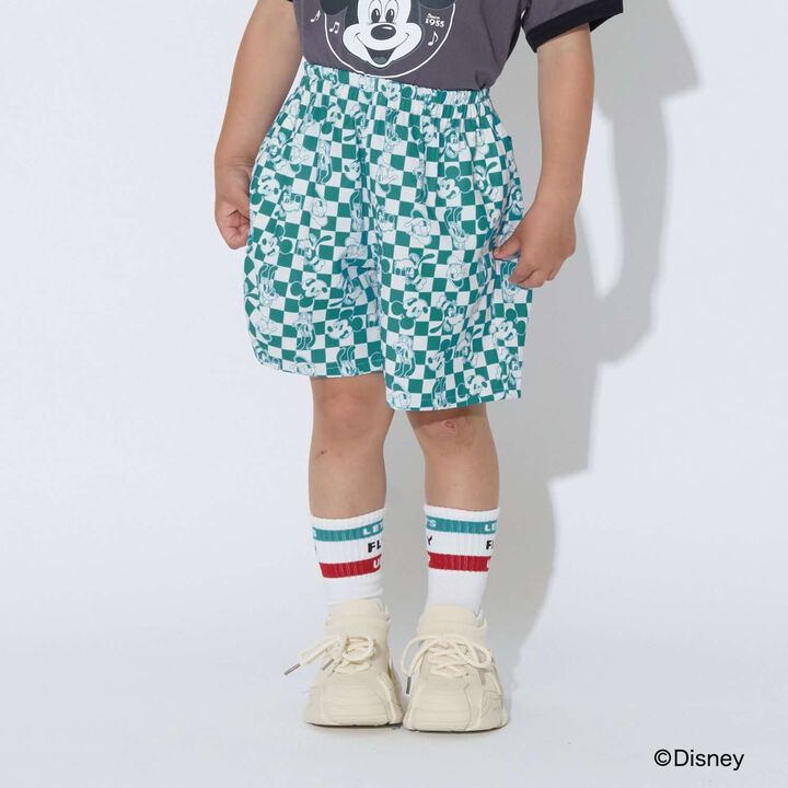 [Disney] [Coordinatable Setup] All-Over Pattern Pants,Blue green, medium image number 0