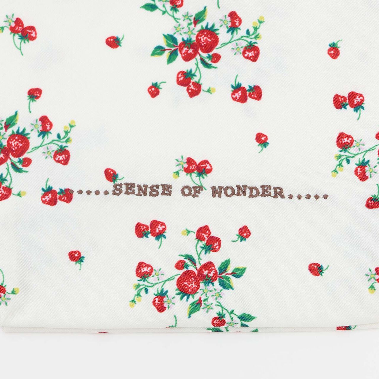 Wild Strawberry Lunch Bag,Pearl white, large image number 3