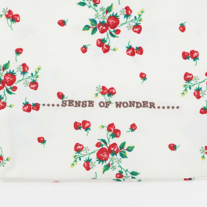 Wild Strawberry Lunch Bag,Pearl white, medium image number 3