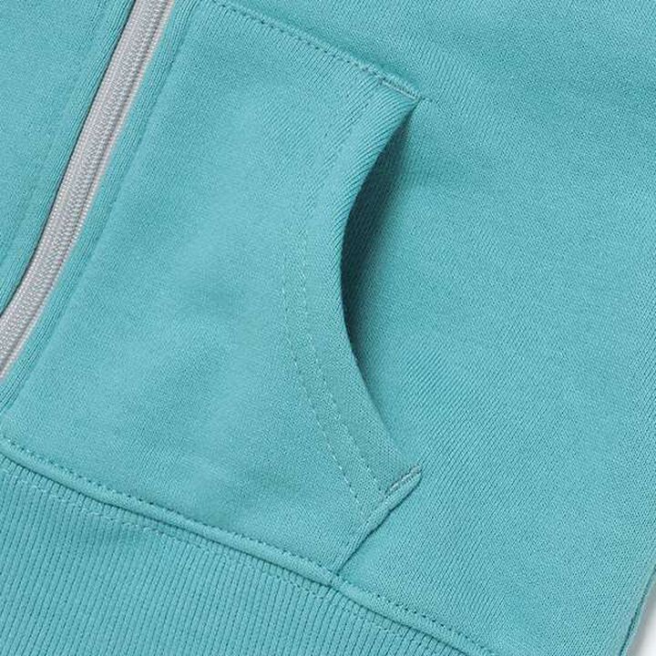 Dinosaur Color Block Zip-Up Parka,Blue, medium image number 10