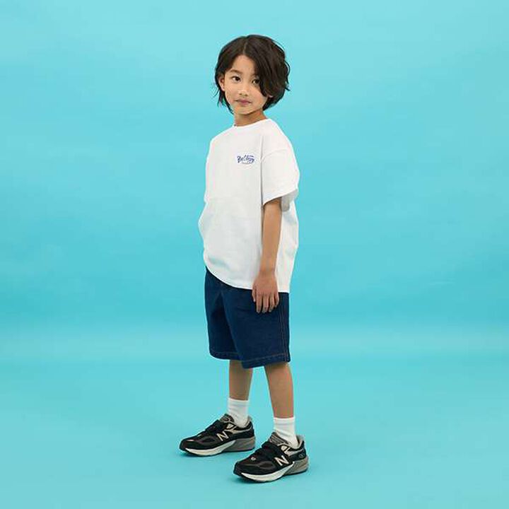 [SKIT0LY] Cool Sensation Denim Easy Half Pants,Light blue, medium image number 10