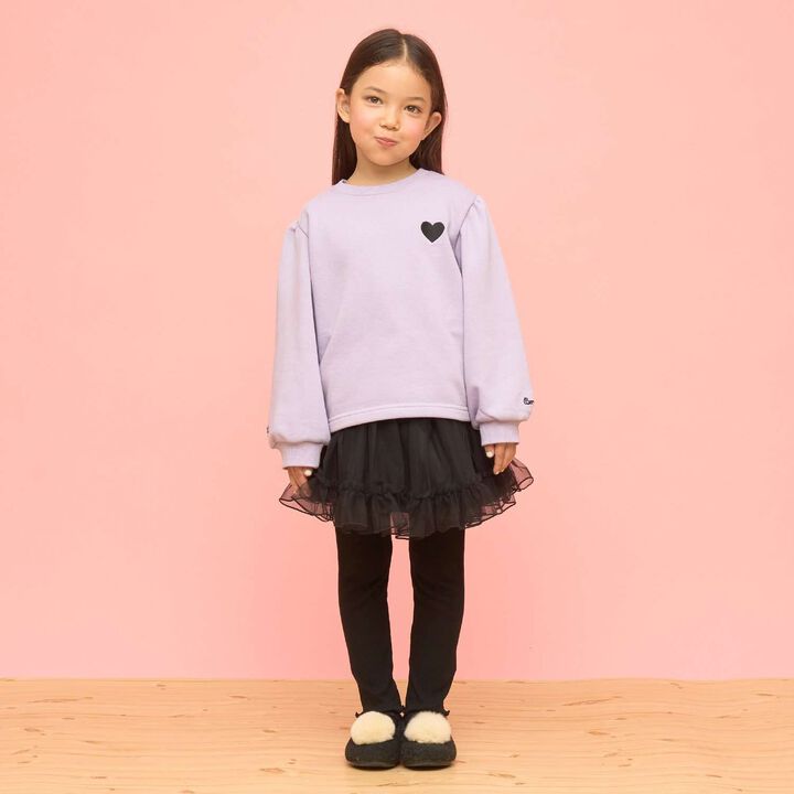 Frilly Tulle Skirt Shorts,Blue gray, medium image number 23