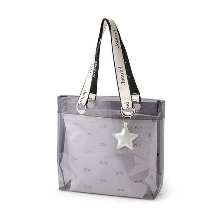 Vinyl Tote Bag,Black, medium image number 2