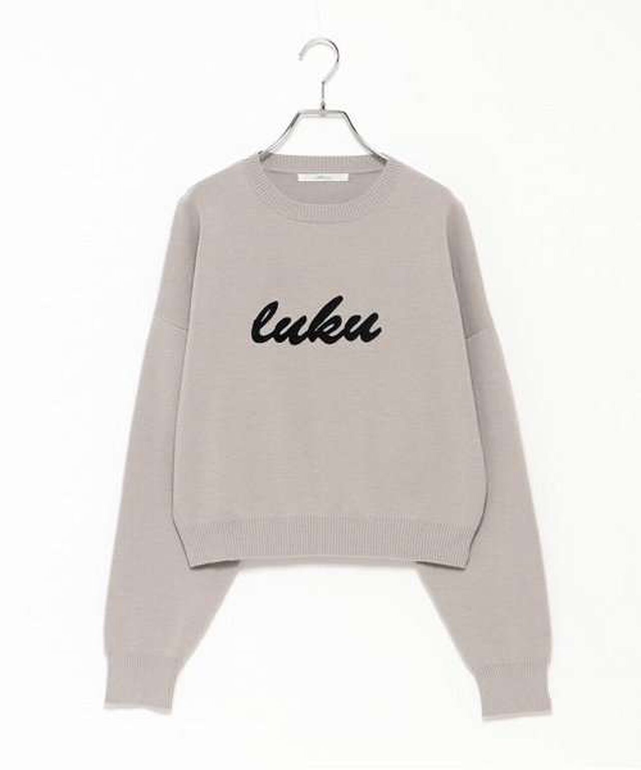 Embroidered Logo Knit Pullover,Ivory, large image number 18
