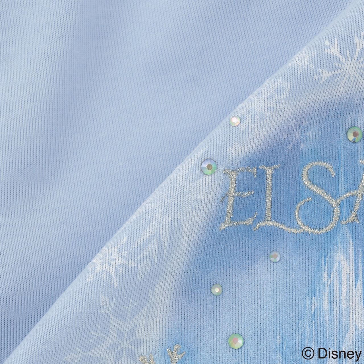Frozen Elsa 2WAY T-Shirt [Cool Touch, UV Protection, Quick-Dry, Heat Shielding],Sax blue, large image number 13