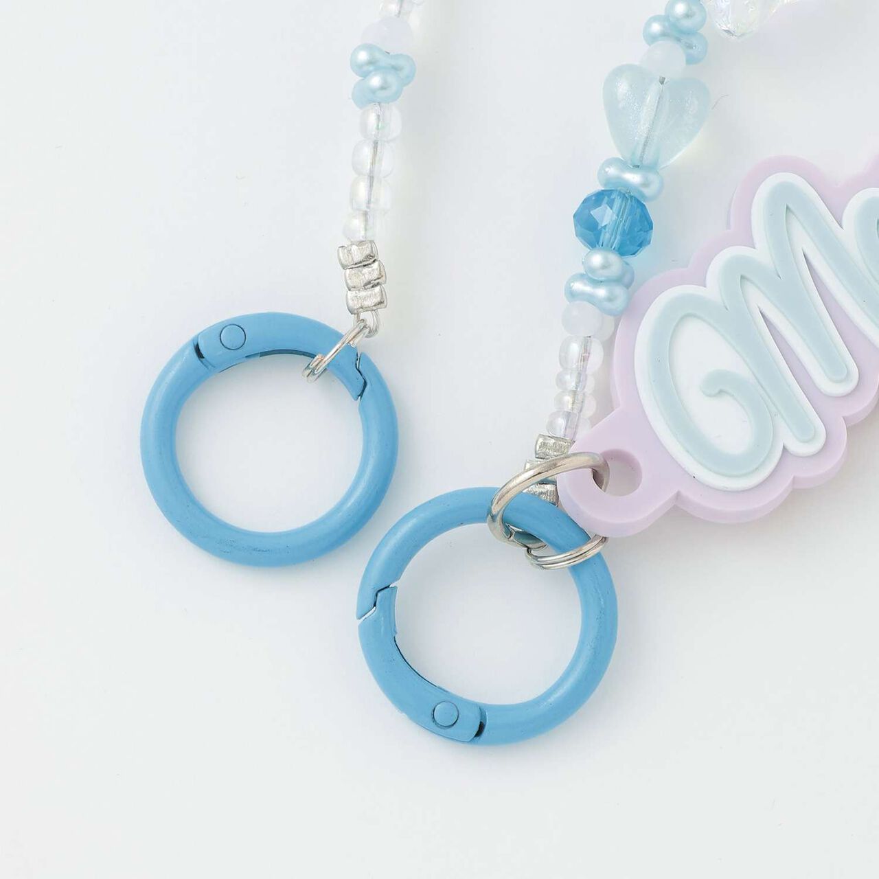 Long Beaded Strap,Turquoise, large image number 2
