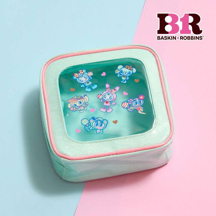 [31 Ice Cream] x Narumiya Characters Square Pouch,, medium