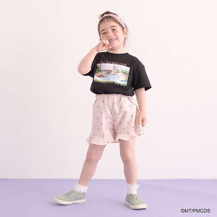 [PUI PUI Molkky] Non-Deforming Soft Cotton Munch Munch Molkky T-Shirt,Moderate pink, medium image number 11