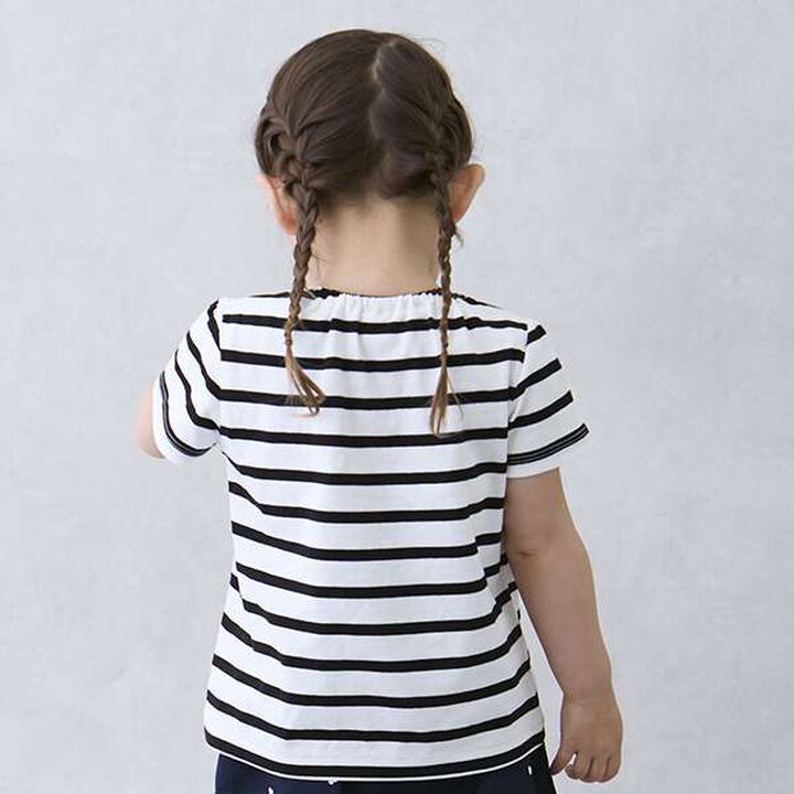 [Anti-stain/Link] Sparkling Motif T-Shirt,Lavender, medium image number 2