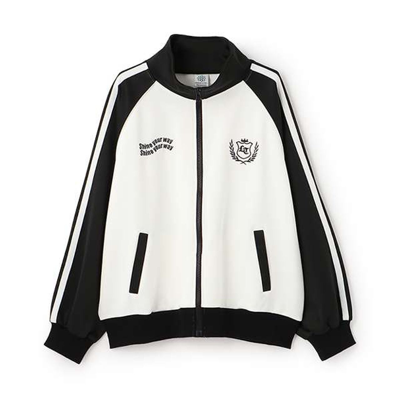 [Akane Cool] Sensation Track Jacket,Sax blue, large image number 1