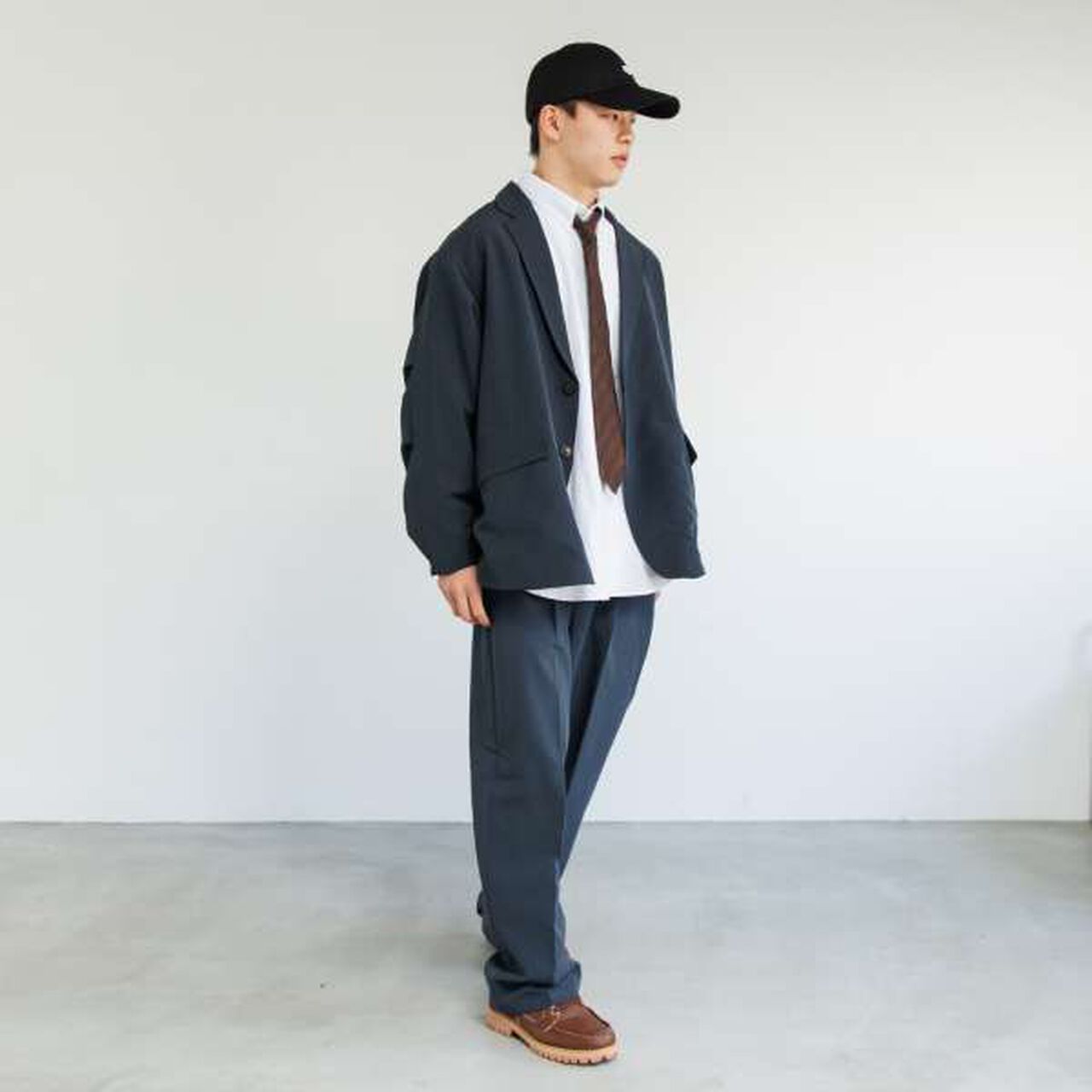 Oxford Button-Down Long-Sleeve Shirt,White, large image number 8