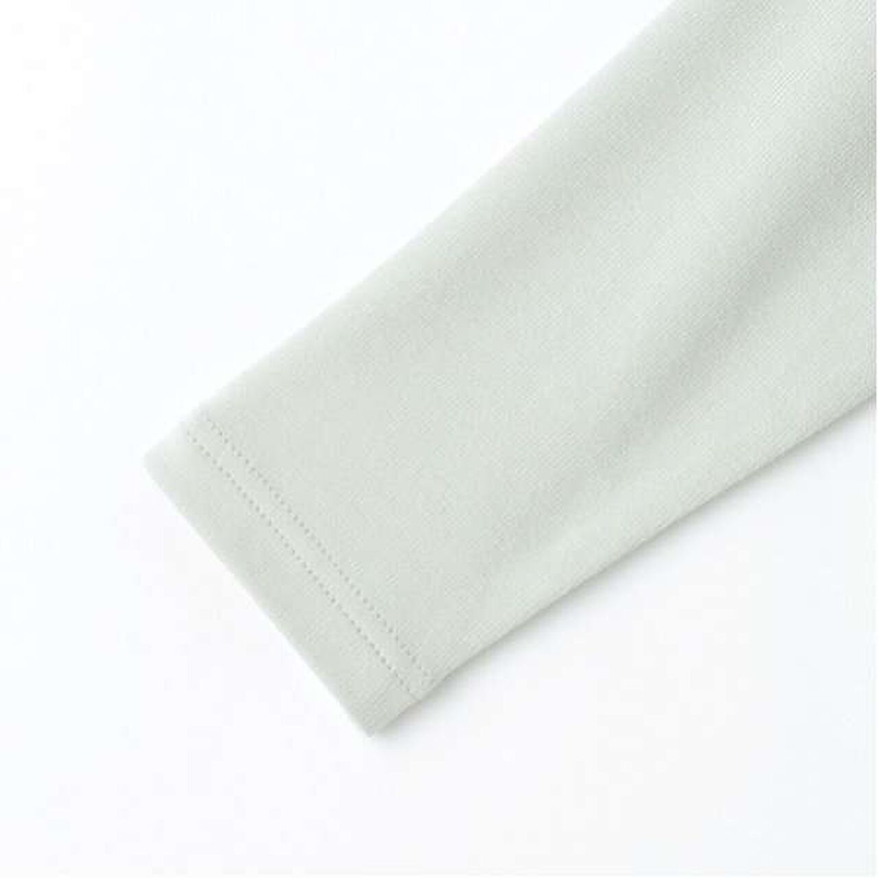 Fluffy Warmth Frill Long Sleeve T-Shirt,Gray, large image number 14
