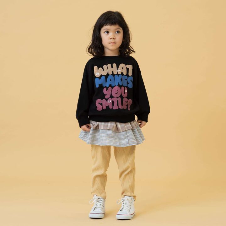 [365D] Anti-Stain Ribbed Leggings,Blue, medium image number 2