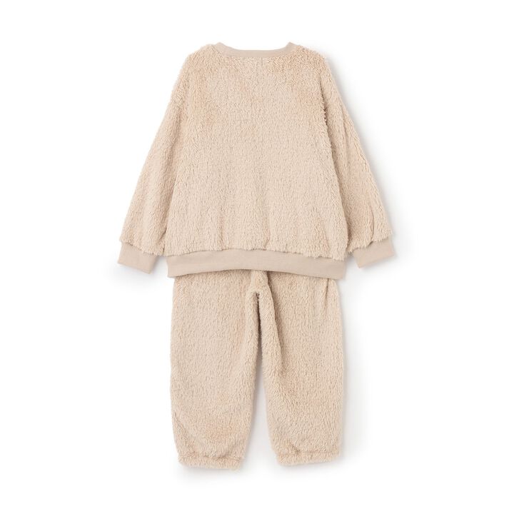 Loungewear Pullover & Pants Set,Beige, medium image number 1