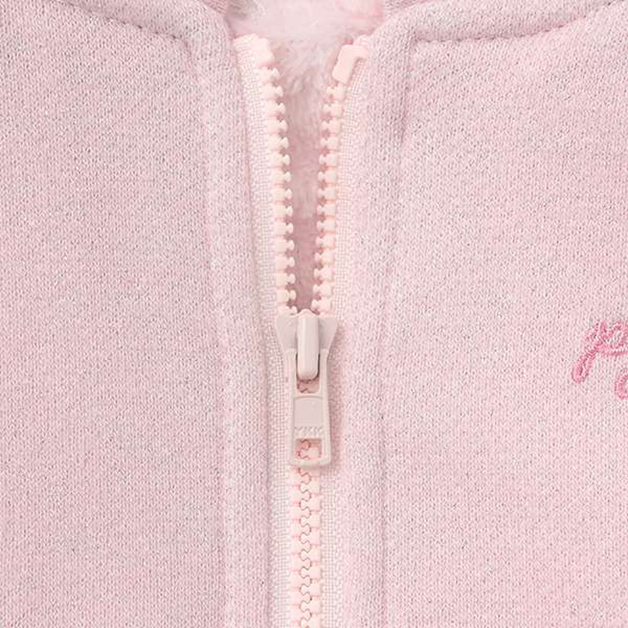 Lame Fleece 3 WAY Bomber Jacket,Light gray, large image number 15