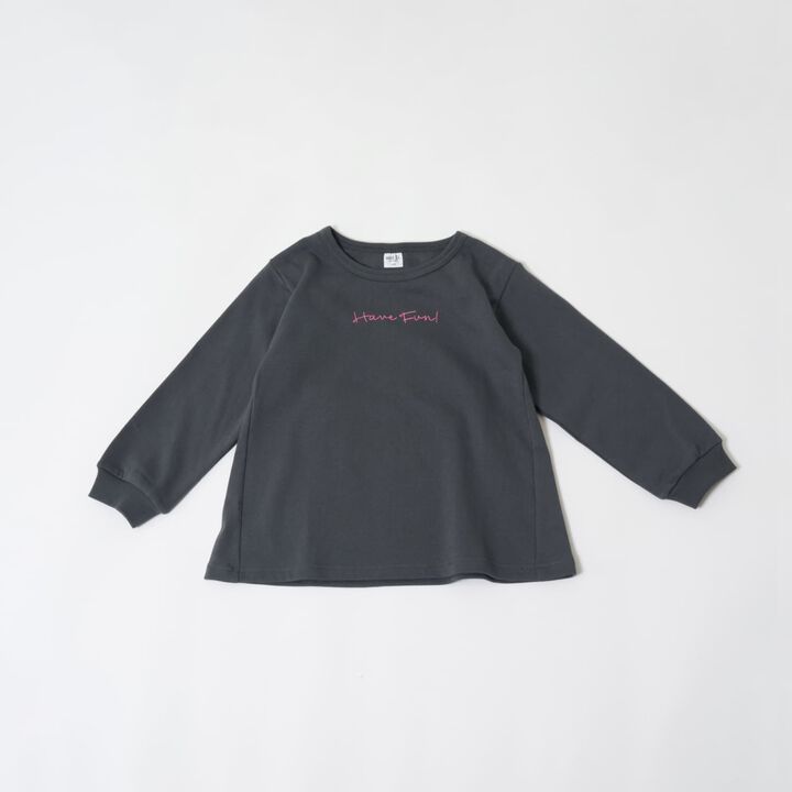 Sweatshirt Print A-Line Pullover,Navy, medium image number 20