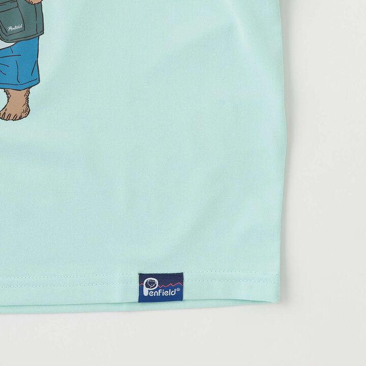 [Penfield] Kids Assorted Bear Short Sleeve T-Shirts [Parent-Child Matching] [Cool Touch],Off white, medium image number 23