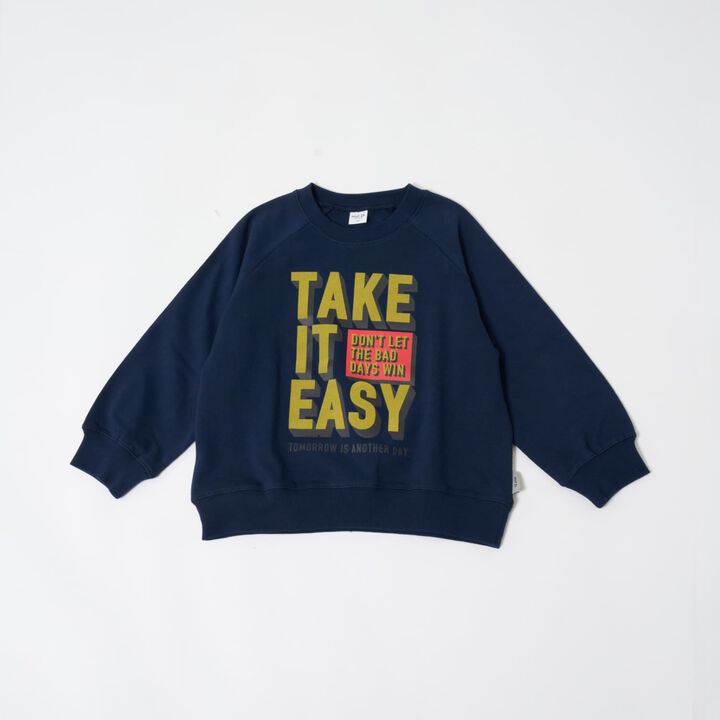 [365D.] [Matching with Dad] Raglan Sweatshirt Assortment Logo Pullover,Charcoal gray, medium image number 19
