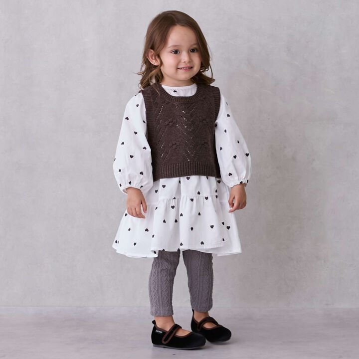 Link Outfit Set with Vest,Brown, medium image number 1