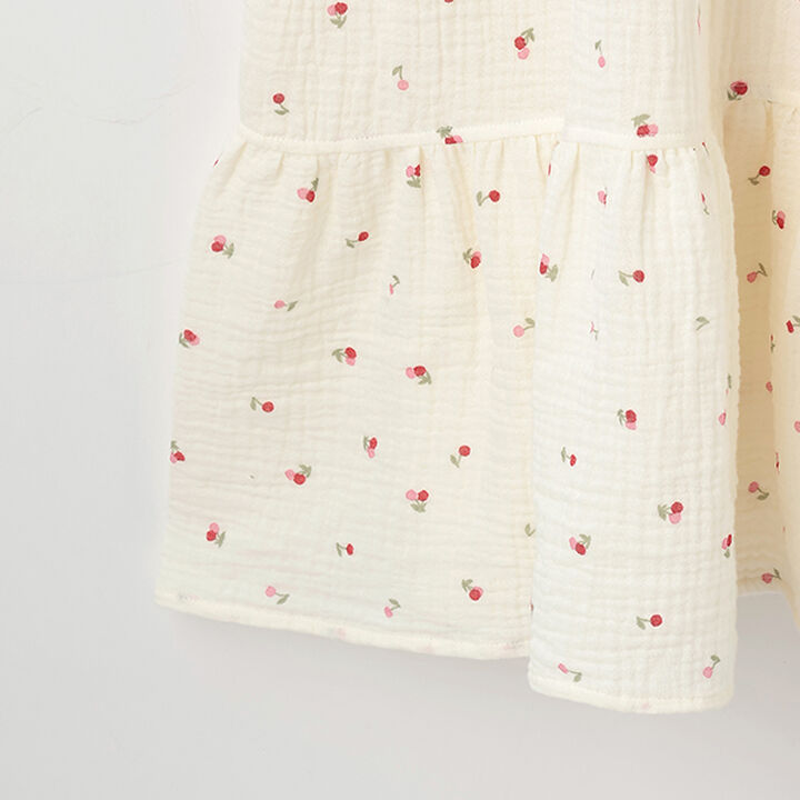 [Link] Double Gauze Cut Pajamas,Pearl white, medium image number 12