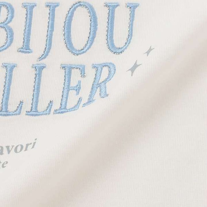 [GOOD PRICE] 6-Sleeve Logo T-Shirt,Cream, medium image number 7