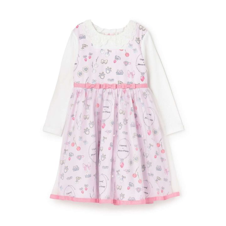 [Liquem] Pattern Docking Dress,, medium