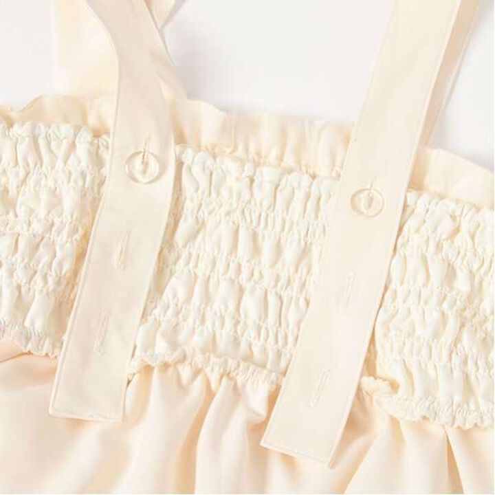 Shoulder Ribbon Fluffy Tulle Tunic,Black, medium image number 13