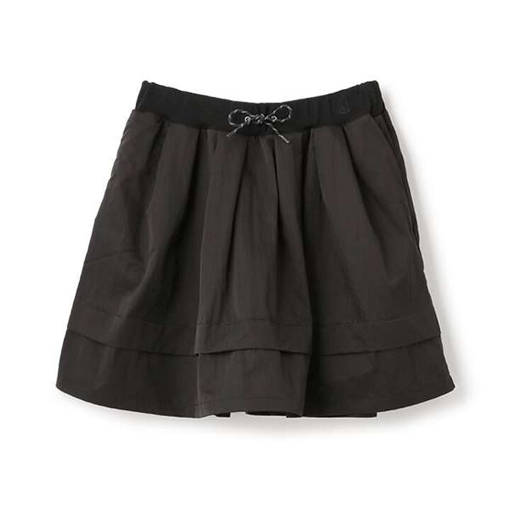 [AMI] Water-Repellent Waist Rib Hem Tuck Skirt,Olive, medium image number 15