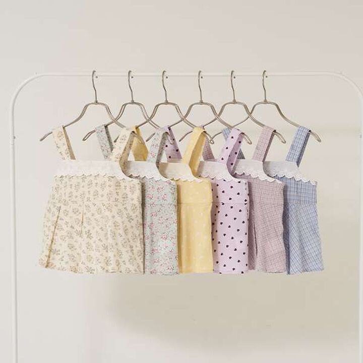 Pattern Assorted Peplum Camisole,Sax blue, medium image number 1