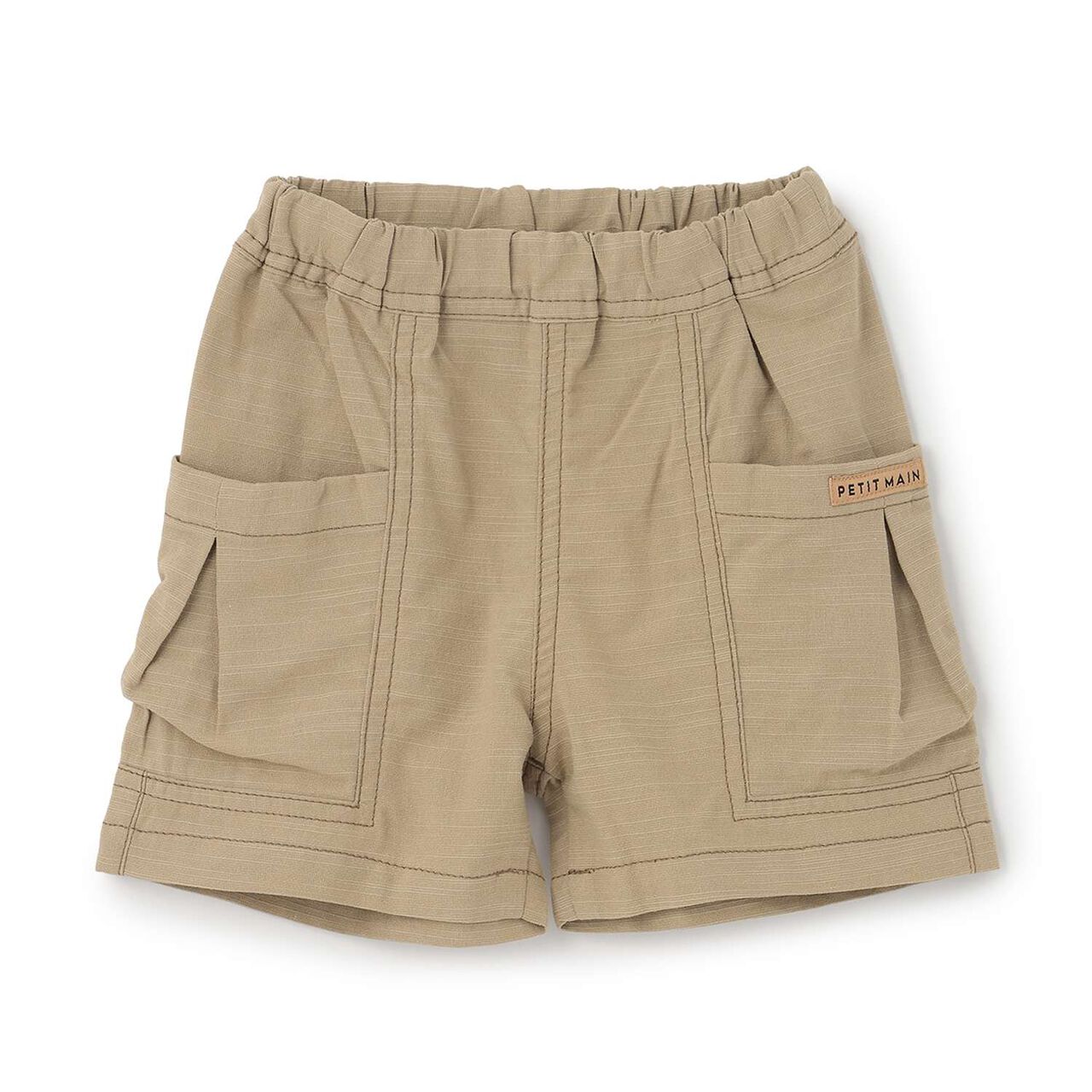 Cotton Rayon Woven Shorts,Sax blue, large image number 8