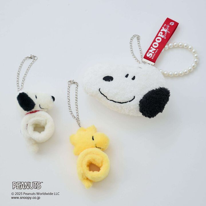 Snoopy Face Pouch [PEANUTS],White, medium image number 6