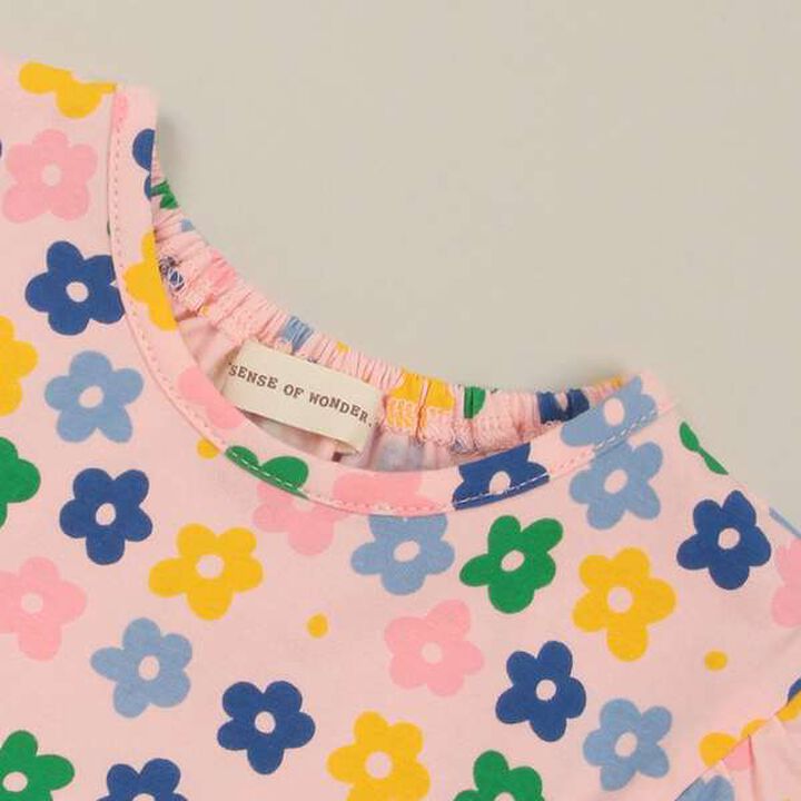 Colorful Flower Bodysuit,Pink, medium image number 2