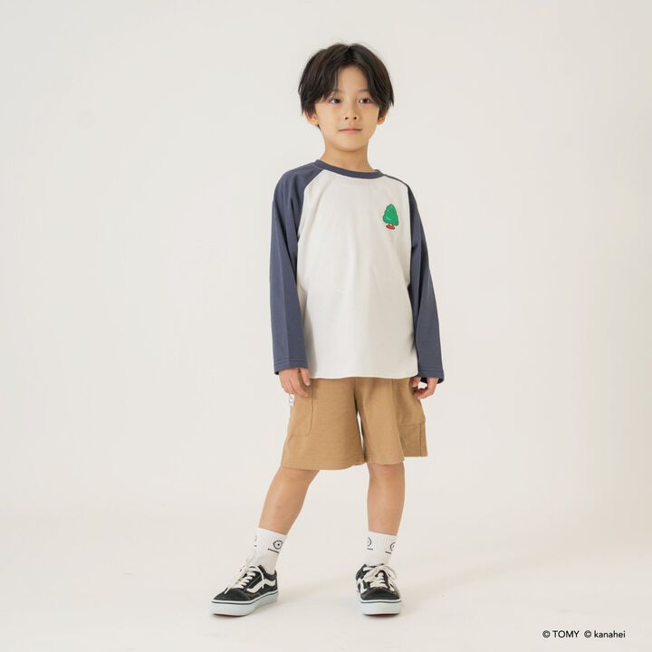 Gather! Plarails - Rails Jokers / One-Point Raglan T-Shirt,Navy, medium image number 12