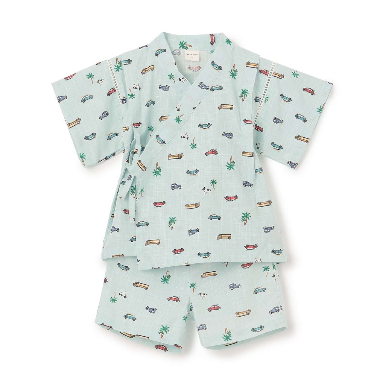 [Web Exclusive] Boys Assorted Jinbei,Sax blue, large image number 4