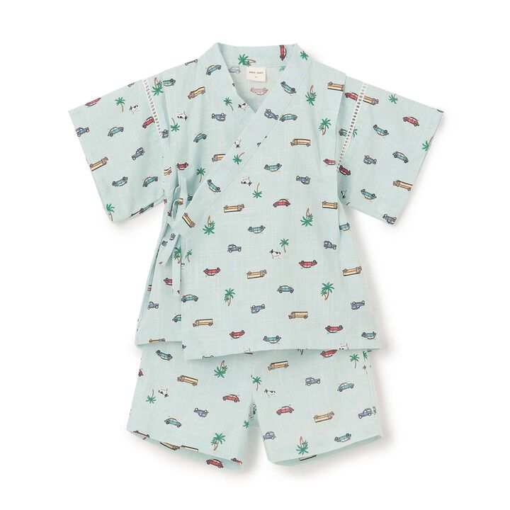 [Web Exclusive] Boys Assorted Jinbei,Sax blue, medium image number 4