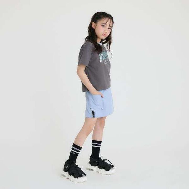 [Land and Water Use] Wrap Skirt Shorts,Black, medium image number 12