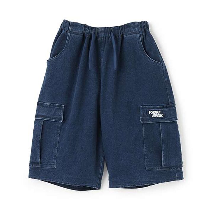 [FORGETNEVER] 2 WAY Denim Pants_GLSW,Deep blue, medium image number 2