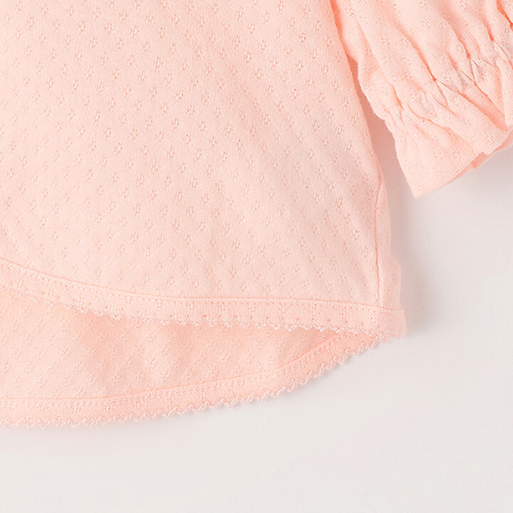 Lacy Jersey Bolero,Lavender, medium image number 4