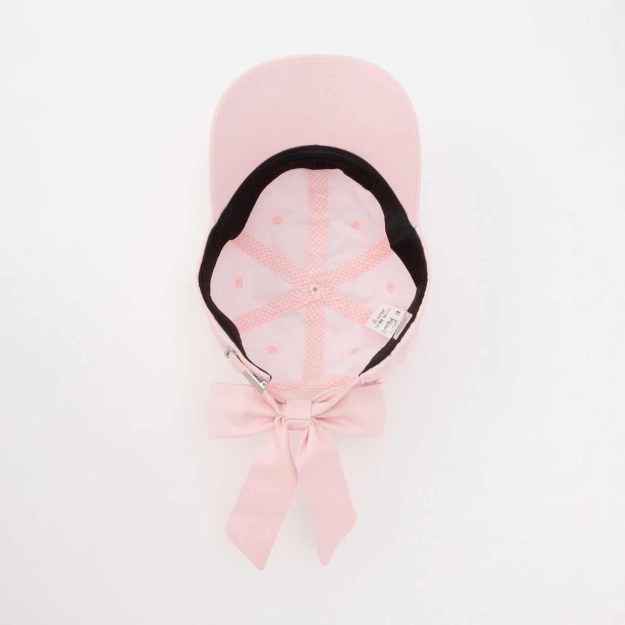 [UV Protection, Heat Shield, Cool Sensation] Back Ribbon Cap,Black, large image number 7