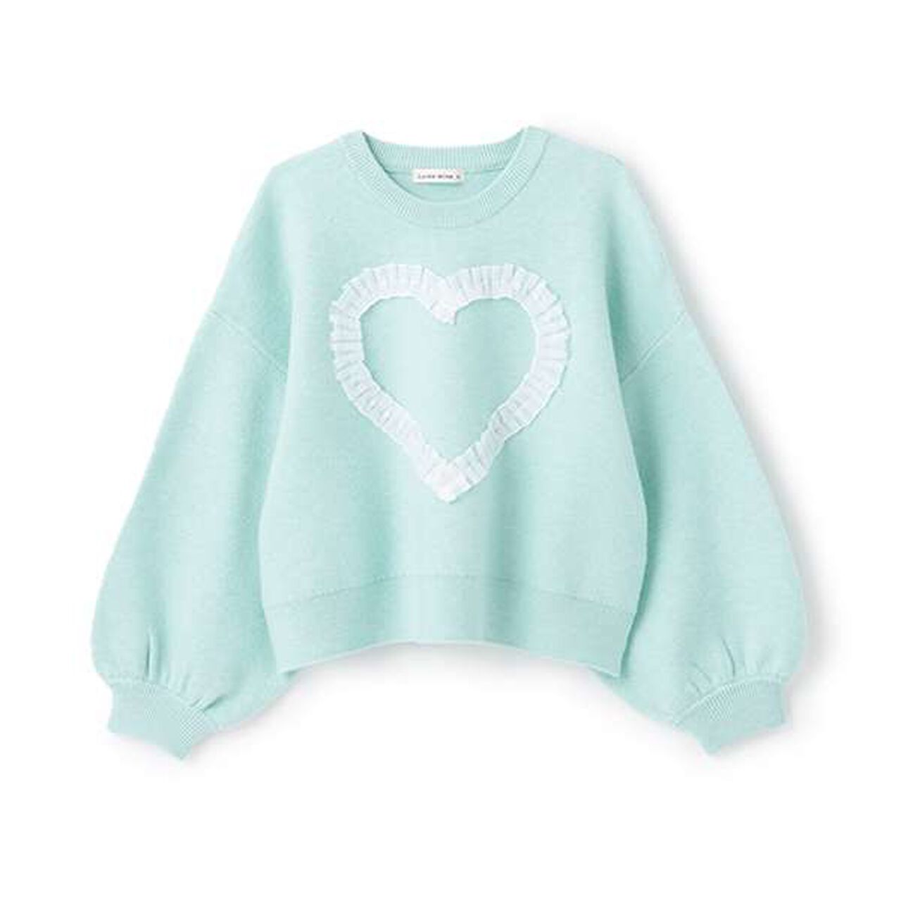 Marshmallow Comfort Machine Washable Heart & Ribbon Assortment Sweater,Emerald green, large image number 2
