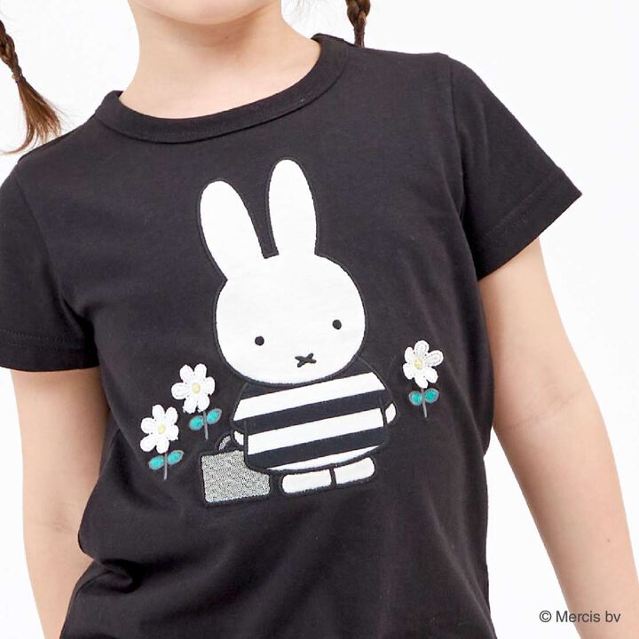 Miffy Collaboration Short-Sleeve T-Shirt (100-130),Off white, medium image number 2