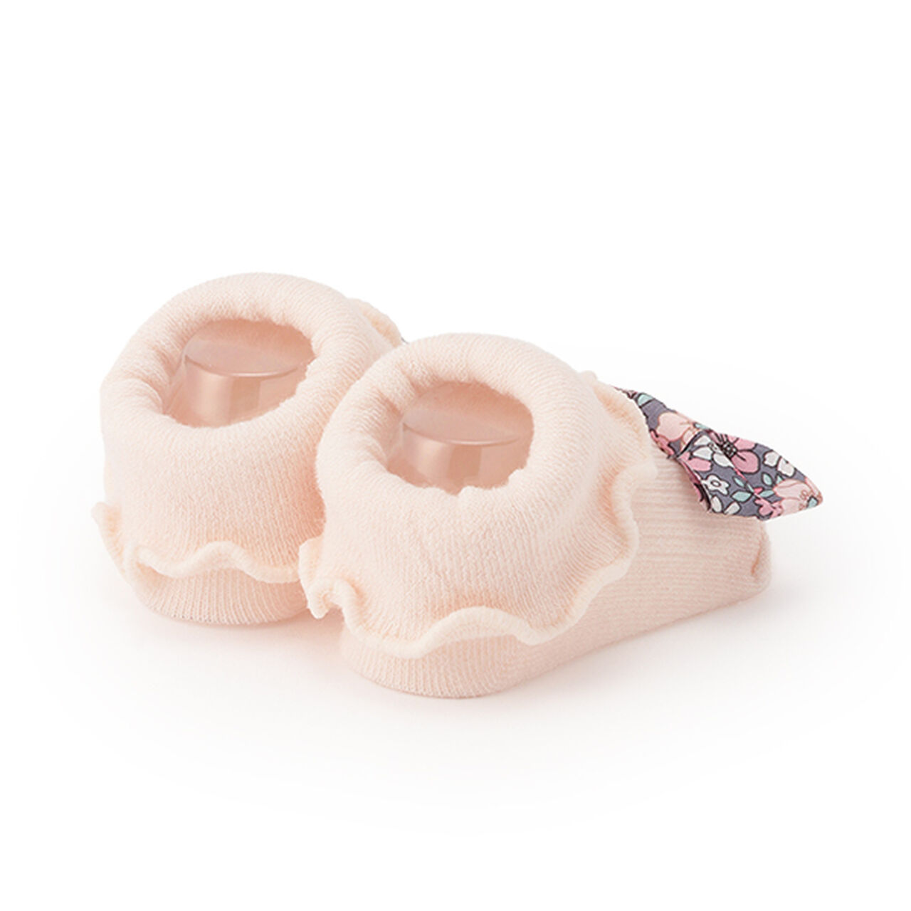 Mellow Ribbon Cup Socks,Light green, large image number 2