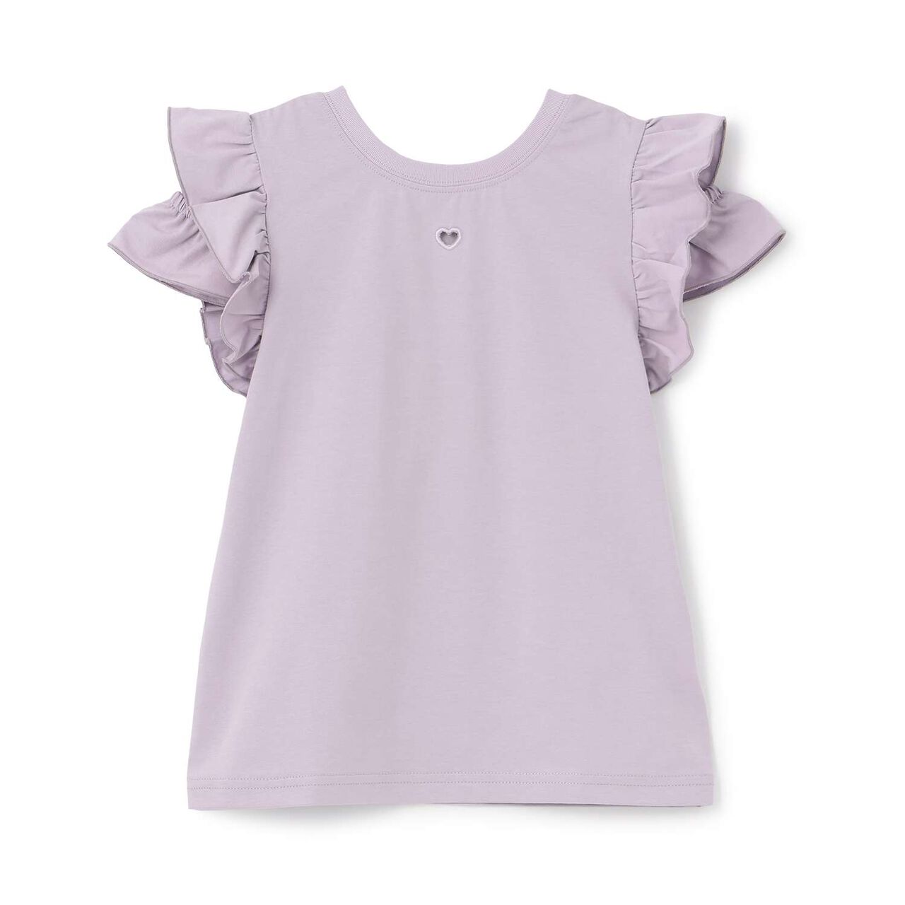 [防曬] [正反皆可穿] [遮熱天竺棉] 設計袖T恤 [兒童服裝] [童裝] [女孩],薰衣草紫, large image number 12