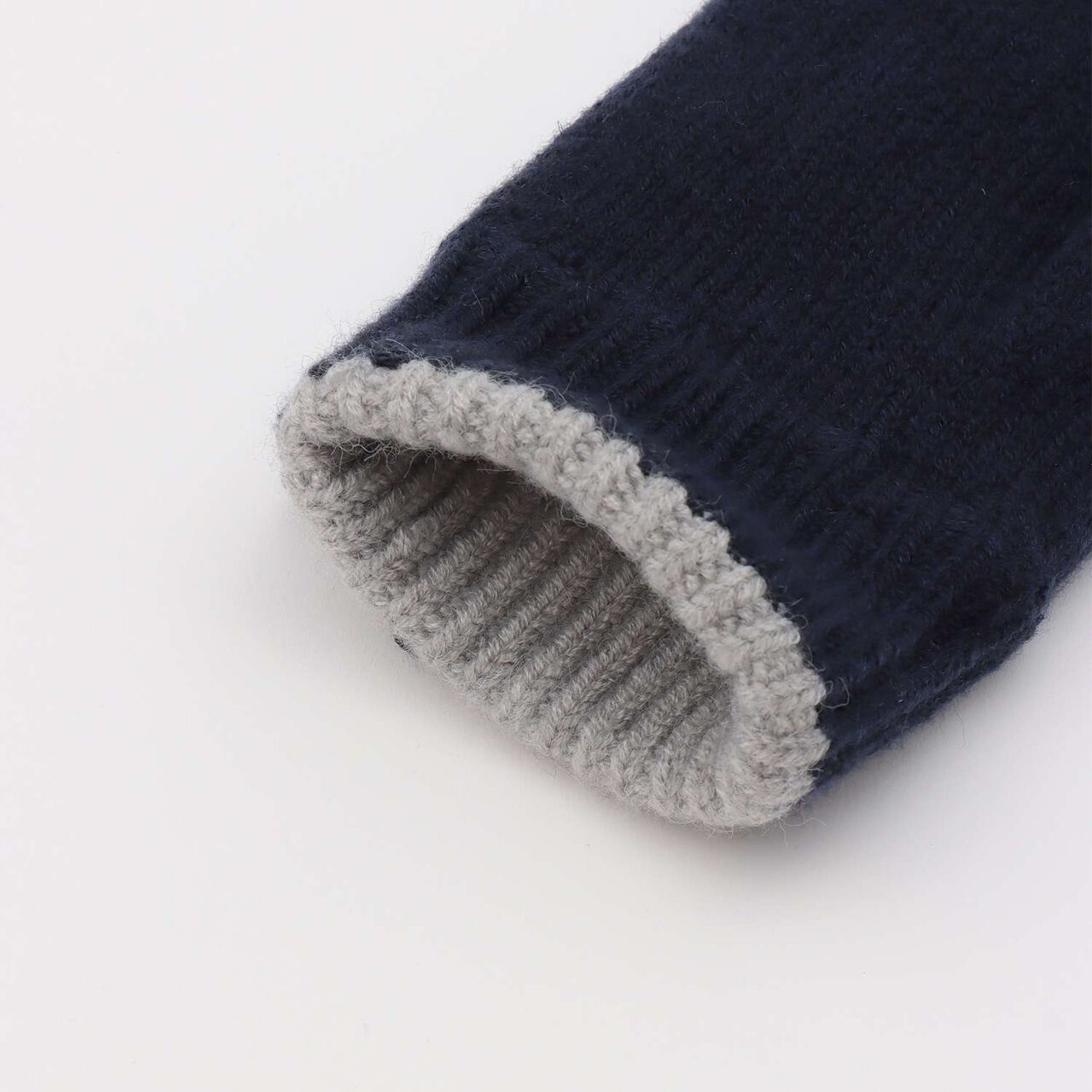 Shaggy Lined Gloves,Navy, large image number 4